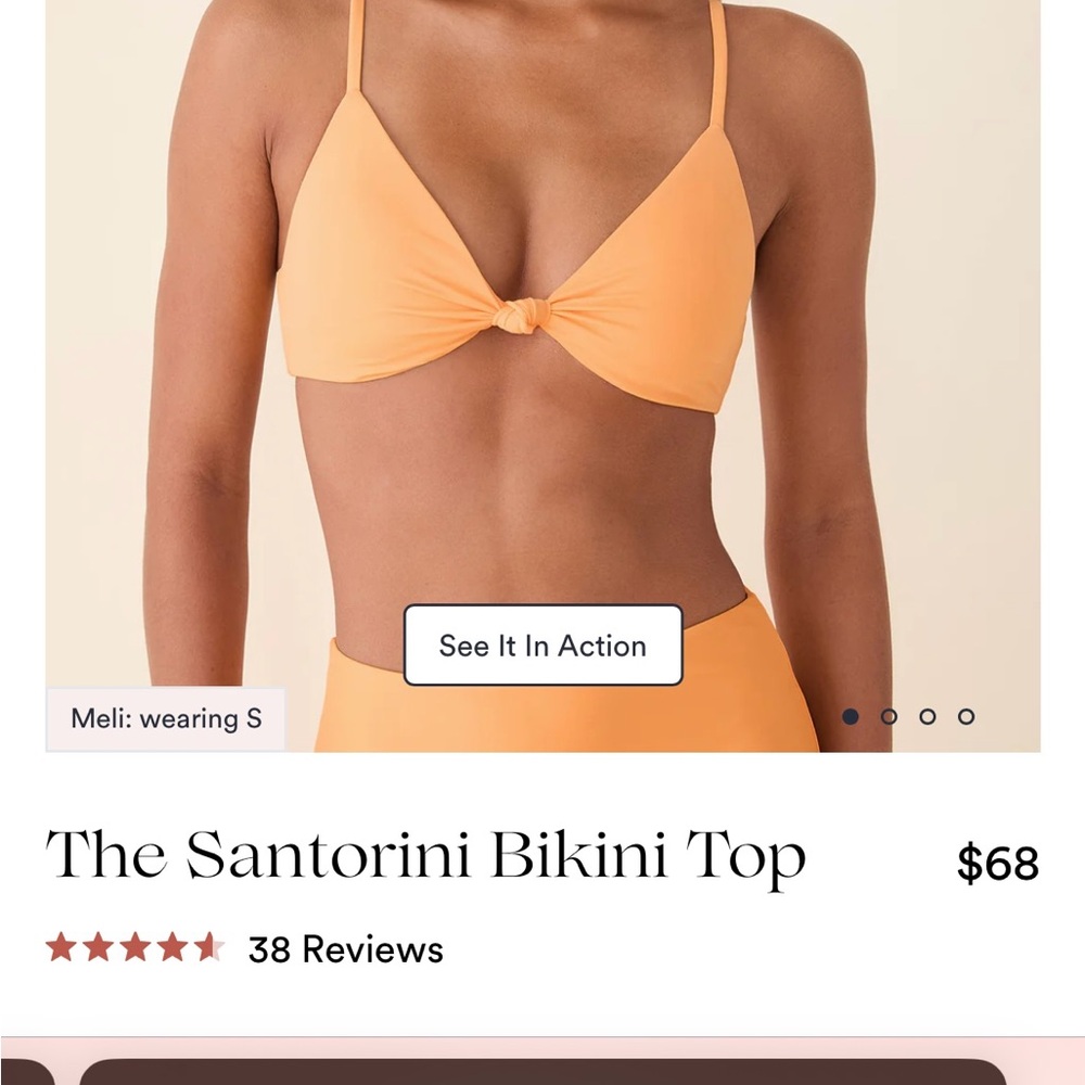 Andie Green Bikini Top